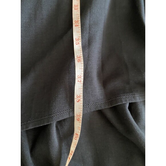 Michael Kors Black Modal Dress Tank Asymetrical Hem Stretch Hi Low Medium - Picture 12 of 13